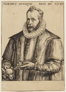 Justus Lipsius alkotó: Hendrick Goltzius
