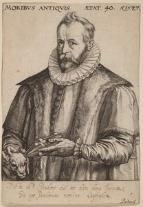 Justus Lipsius alkotó: Hendrick Goltzius