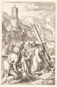 Krisztus keresztvitele alkotó: Hendrick Goltzius