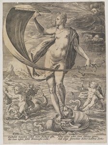 A szerencse (Instabili tumidum veluti ...) alkotó: Hendrick Goltzius