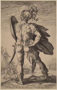 Marcus Valerius Corvus alkotó: Hendrick Goltzius