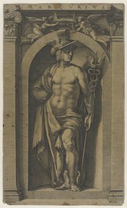 Higany Marcus (cím az objektumon) alkotó: Hendrick Goltzius