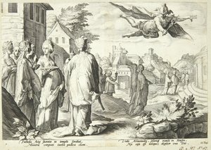 Merkur beleszeret Herse-be alkotó: Hendrick Goltzius