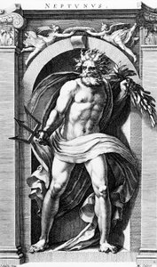 Neptunusz alkotó: Hendrick Goltzius