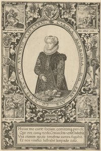 Charlotte de Bourbon portréja alkotó: Hendrick Goltzius