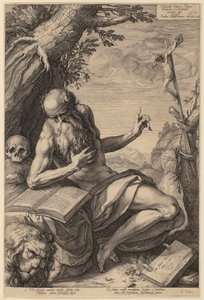 Dirck Volckertsz. Coornhert portréja alkotó: Hendrick Goltzius