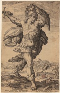 Frederik de Vries portréja alkotó: Hendrick Goltzius