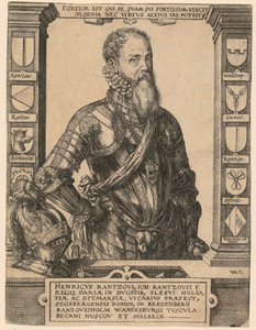 Henricus Rantzovius [Heinrich von Rantzau] portréja alkotó: Hendrick Goltzius