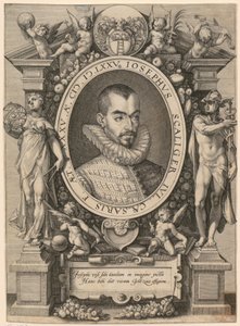 Josephus Justus Scaliger portréja alkotó: Hendrick Goltzius