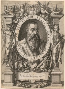 Julius Caesar Scaliger portréja alkotó: Hendrick Goltzius