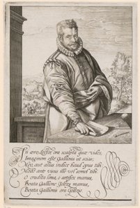 Philips Galle portréja alkotó: Hendrick Goltzius