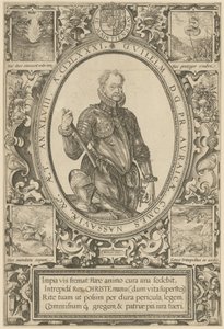 I. Orániai Vilmos portréja alkotó: Hendrick Goltzius
