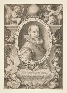 Hans Bol portréja alkotó: Hendrick Goltzius