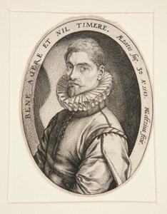 Hieronymous Scholiers portréja alkotó: Hendrick Goltzius