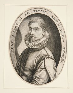Hieronymous Scholiers portréja alkotó: Hendrick Goltzius