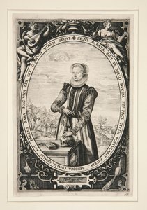 Josina Hamels portréja alkotó: Hendrick Goltzius