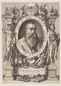 Julius Caesar Scaliger portréja alkotó: Hendrick Goltzius