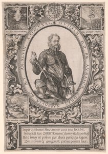 Orániai Vilmos portréja alkotó: Hendrick Goltzius