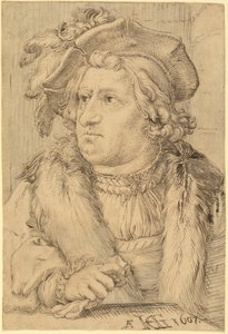 Egy férfi portréja alkotó: Hendrick Goltzius
