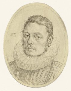 Pieter Dircksz. Hasselaer () portréja alkotó: Hendrick Goltzius