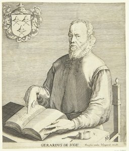 Gerard de Jode portréja alkotó: Hendrick Goltzius