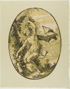 Proserpine, ötödik lemez a Demogorgontól és az istenségektől alkotó: Hendrick Goltzius