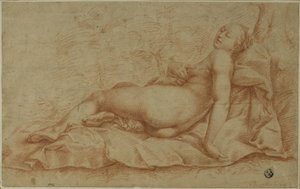 Fekvő Vénusz alkotó: Hendrick Goltzius