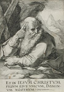 Szent András alkotó: Hendrick Goltzius