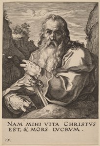 Szent Pál alkotó: Hendrick Goltzius