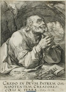 Szent Péter alkotó: Hendrick Goltzius