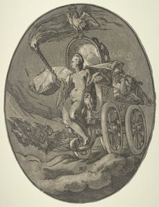 Hét istenség: Nox (éjszaka) alkotó: Hendrick Goltzius