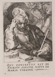 Nagy Szent Jakab, Krisztustól, az apostoloktól és Szent Páltól a Hitvallással együtt. alkotó: Hendrick Goltzius