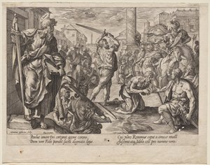 Szent Pál alkotó: Hendrick Goltzius