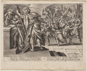 Szent Júdás Tádé és a zelóta Simon alkotó: Hendrick Goltzius