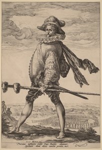 A gyalogság kapitánya alkotó: Hendrick Goltzius