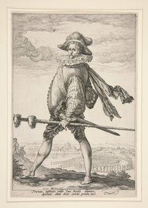 A gyalogság kapitánya alkotó: Hendrick Goltzius
