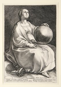 A kilenc múzsa alkotó: Hendrick Goltzius
