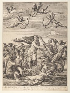 Galatea diadala alkotó: Hendrick Goltzius