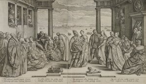 A velencei esküvő alkotó: Hendrick Goltzius