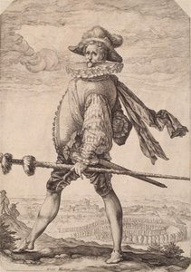 A gyalogság kapitánya alkotó: Hendrick Goltzius