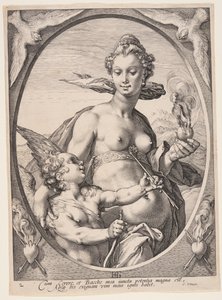 Venus és Amor, a Három pogány isten vagy istennő című könyvből