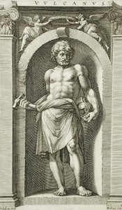 Vulcanus alkotó: Hendrick Goltzius
