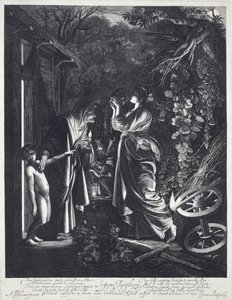Ceres keresi a lányát alkotó: Hendrick Goudt