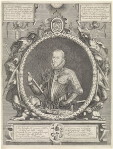 Maurits, Orange hercegének portréja alkotó: Hendrick Hondius (I)
