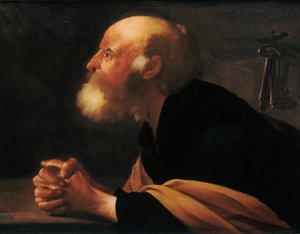 A bűnbánó Péter, 1616