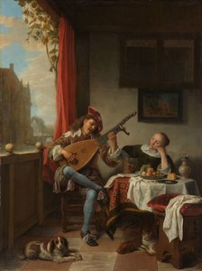 A lantos Lantjátékos alkotó: Hendrick Martensz. Sorgh