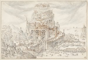Bábel tornya alkotó: Hendrick van Cleve III