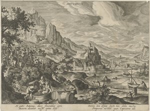 Ősz Ősz (cím a tárgyon) A négy évszak (sorozat címe) alkotó: Hendrick van Schoel