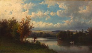 Táj Granby közelében, Connecticut államban, 1870-es évek.