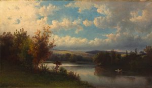 Tájkép Granby közelében, Connecticut, 1870 körül (olaj, vászon)